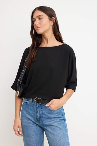 Crop top - Noir