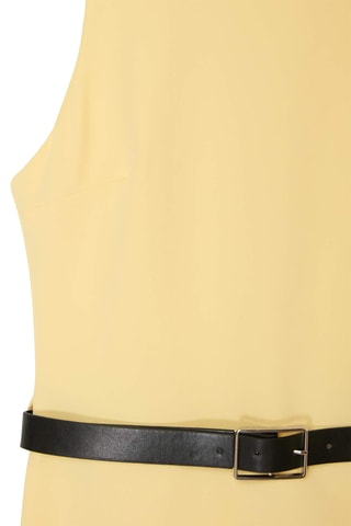 Robe trapèze - Jaune