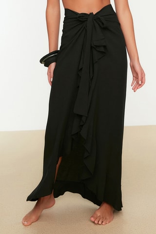 Falda larga - Negro