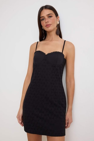 Robe droite - Noir