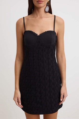 Robe droite - Noir