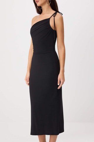 Vestido asimétrico - Negro