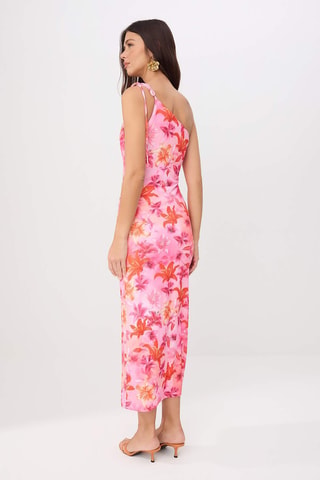 Robe asymétrique - Multicolore