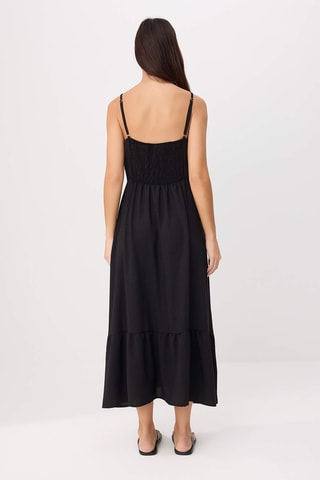 Vestido midi - Negro