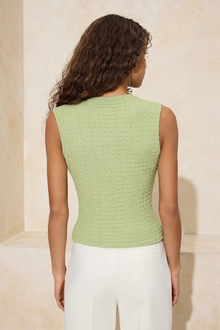 Crop top - Kaki