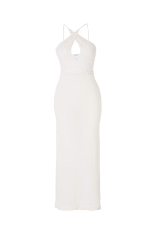 Robe de plage - Écru
