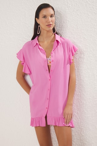 Robe de plage - Rose
