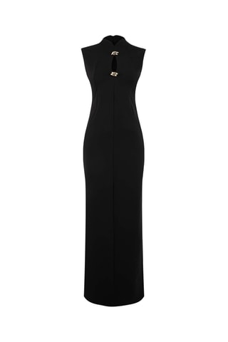 Vestido recto - Negro