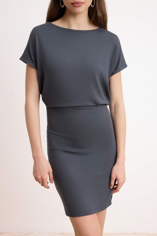 Robe fourreau - Anthracite