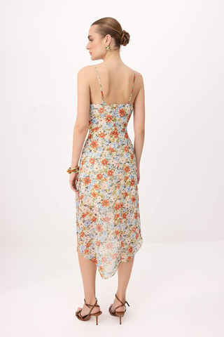 Vestido midi - Multicolor