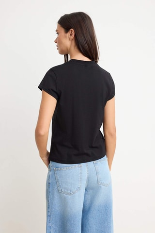 Camiseta regular fit - Negro