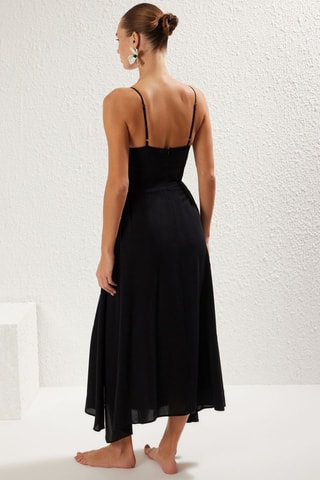 Robe de plage - Noir