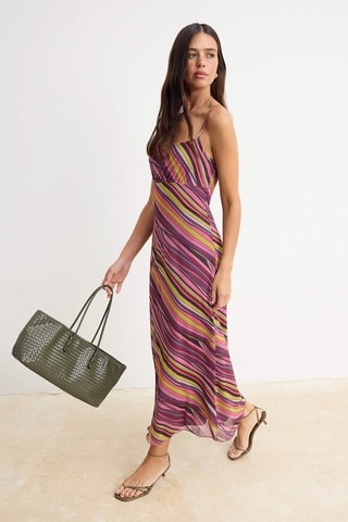 Robe longue - Multicolore