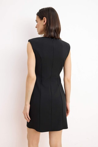 Vestido de tubo - Negro