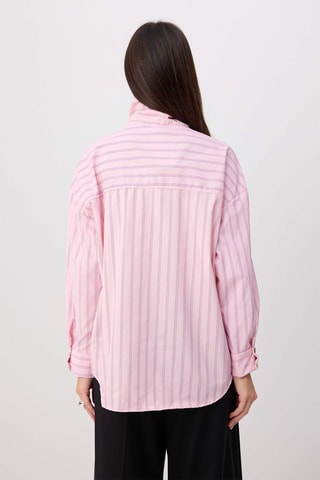 Camisa ancha - Rosa