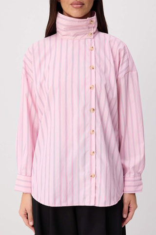 Camisa ancha - Rosa