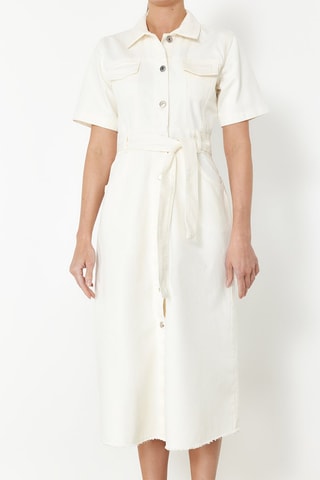 Robe chemise - Blanc