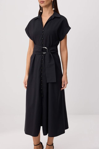 Robe chemise - Noir