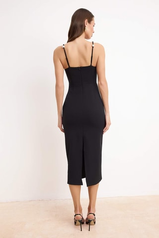 Robe fourreau - Noir