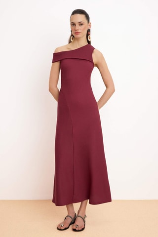 Robe longue - Bordeaux