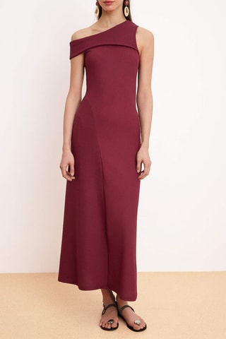 Robe longue - Bordeaux