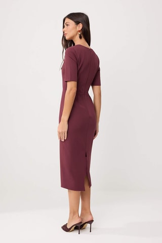 Robe midi - Violet