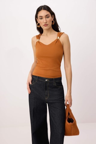 Top - Orange