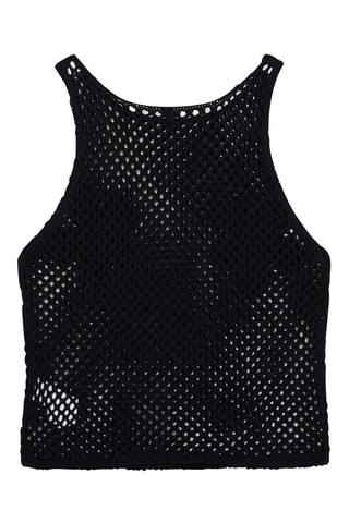 Top de plage - Noir