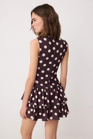 Robe patineuse - Marron