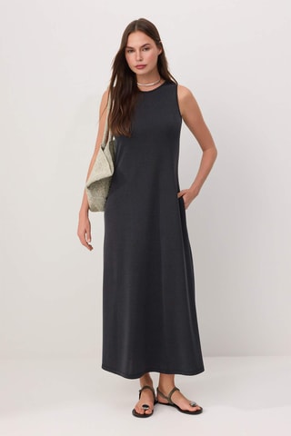 Robe longue - Anthracite