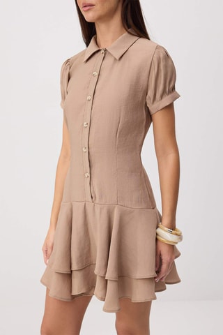 Robe chemise - Rose clair
