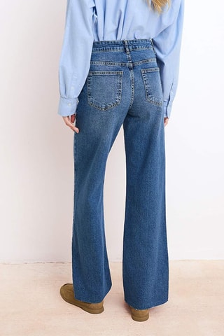 Jean wide legs - Bleu