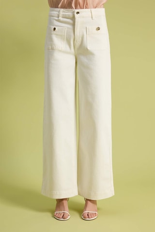 Jean wide legs - Blanc