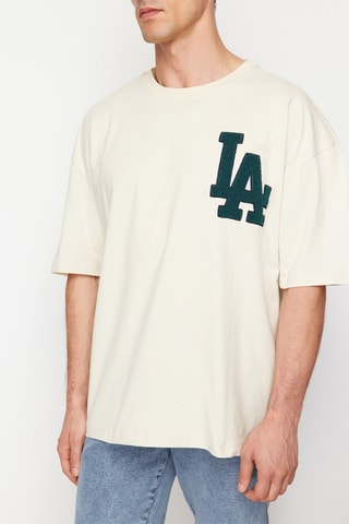 Camiseta oversize - Blanco