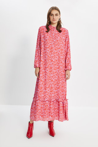 Robe longue - Rouge