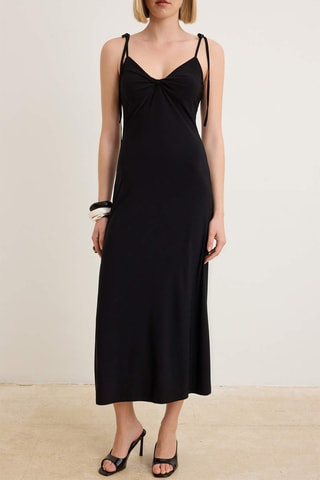 Robe midi - Noir
