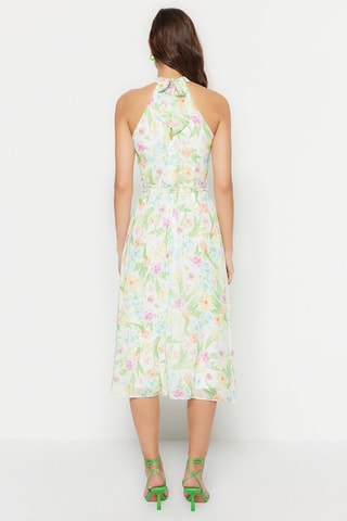 Vestido trapecio - Crudo