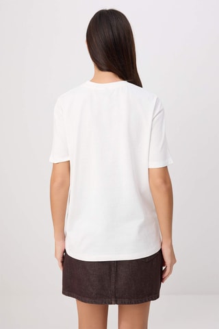 Camiseta oversize - Crudo