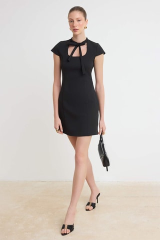 Robe droite - Noir