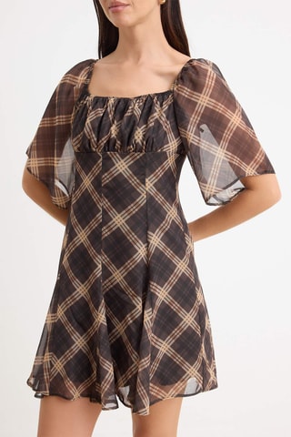 Robe patineuse - Marron