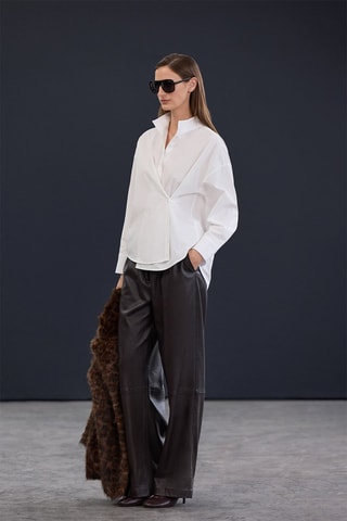 Camisa oversize - Blanco
