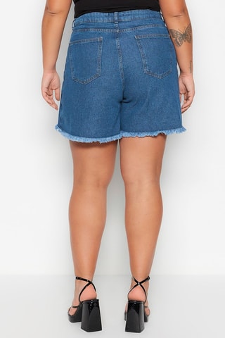 Falda pantalón vaquero - Azul