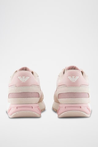 Baskets en cuir - Rose - EA7