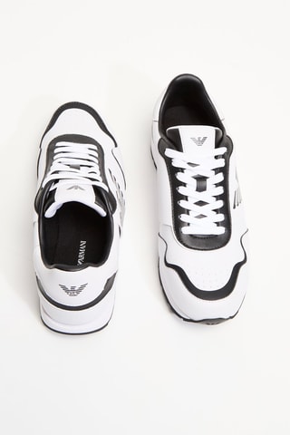Baskets en cuir - Blanc - EA7
