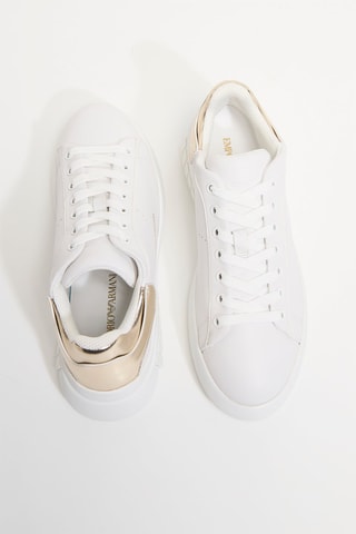 Baskets en cuir - Blanc - EA7