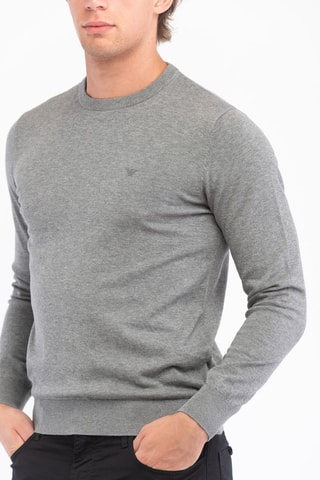 Pull -Gris pierre - Emporio Armani