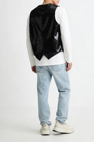 Gilet sans manches - Noir - Emporio Armani