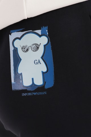 Pantalon regular - Bleu marine - Emporio Armani