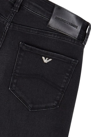 Jean skinny taille haute - Noir - Emporio Armani