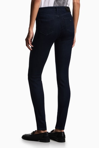 Jean slim taille haute - Bleu foncé - Emporio Armani